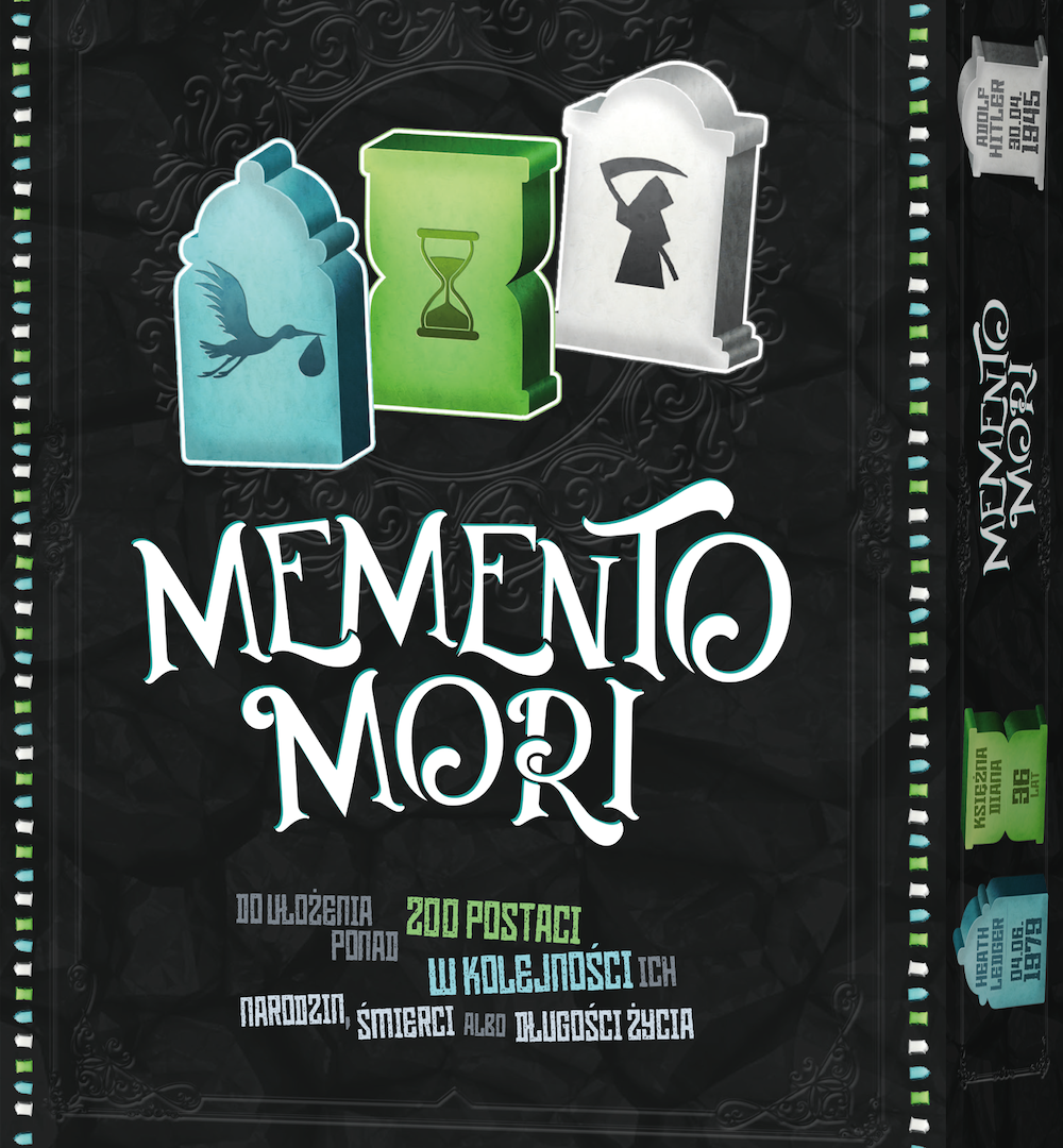Recenzja gry karcianej “Memento mori” autorstwa Julien Teilhet - wyd. Rebel