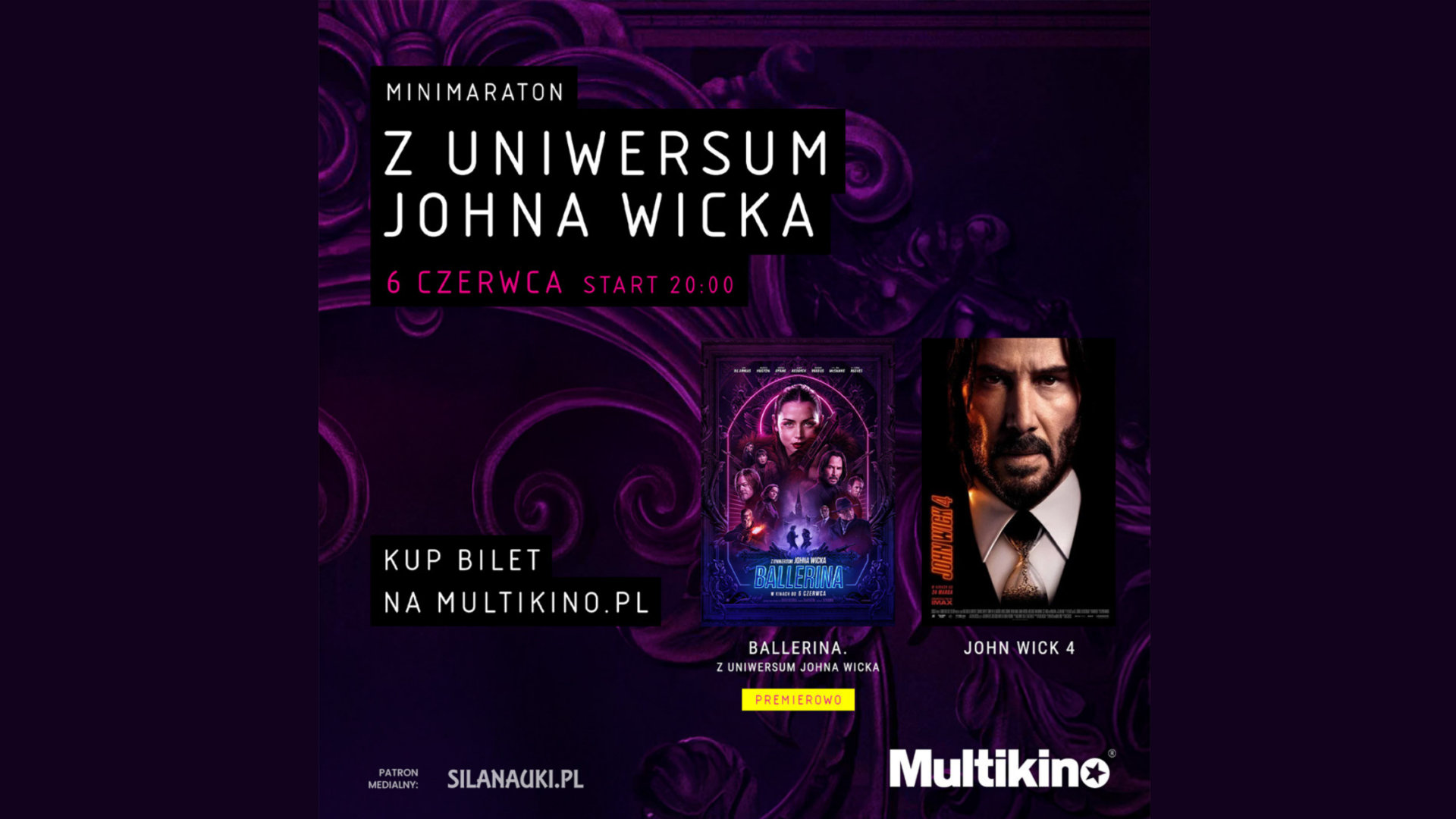 Minimaraton z uniwersum Johna Wicka w Multikinie